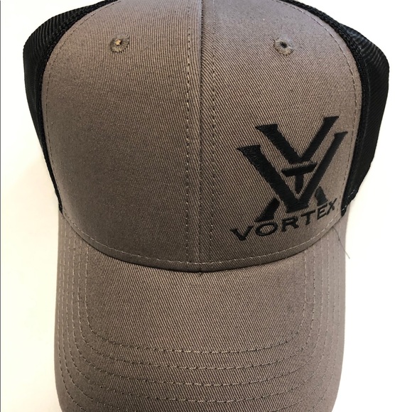 Vortex Other - Vortex Optics Embroidered Logo Cap Gray Mesh